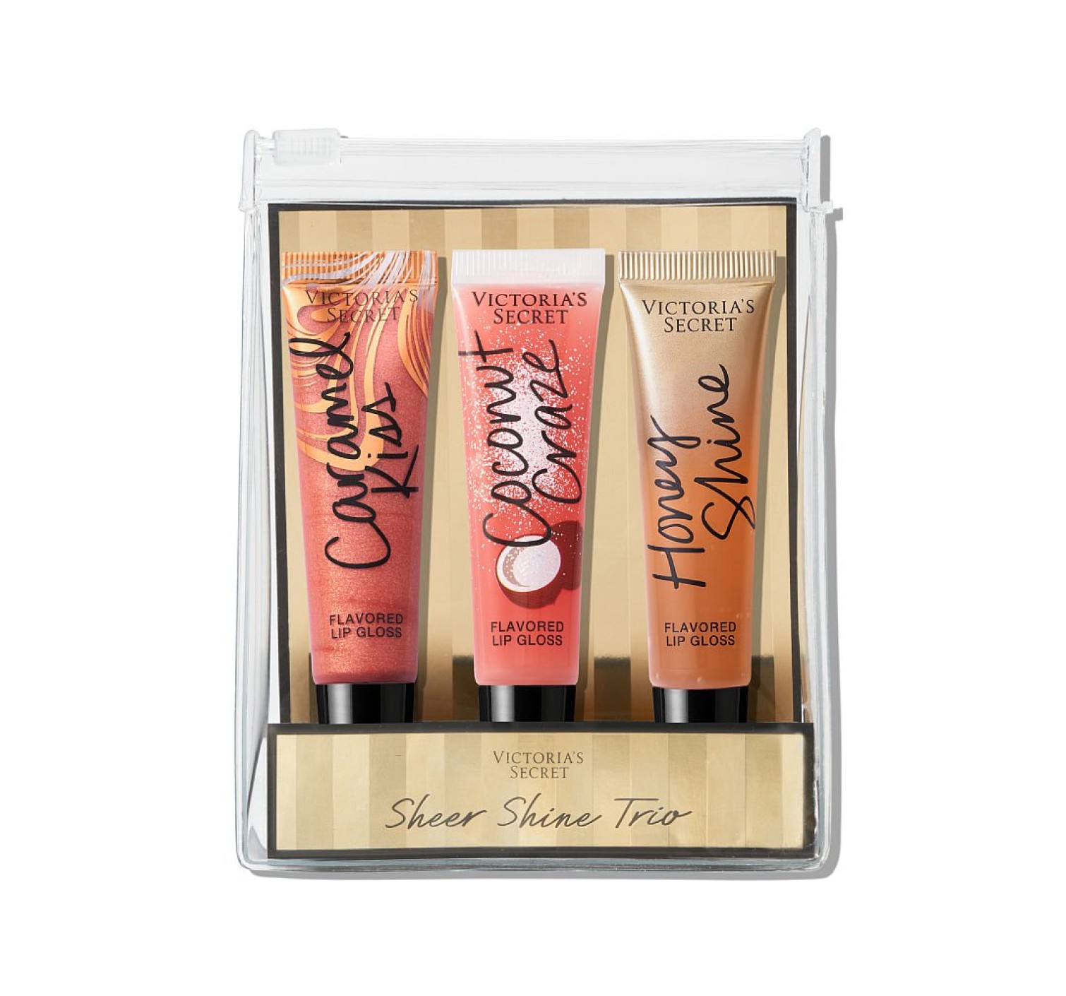 Подарочный набор блесков Victoria’s Secret Sheer Shine Trio