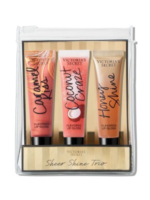 Подарочный набор блесков Victoria’s Secret Sheer Shine Trio