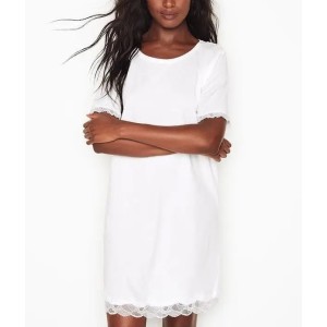 Ночная рубашка от Victoria’s Secret Modal White Lace
