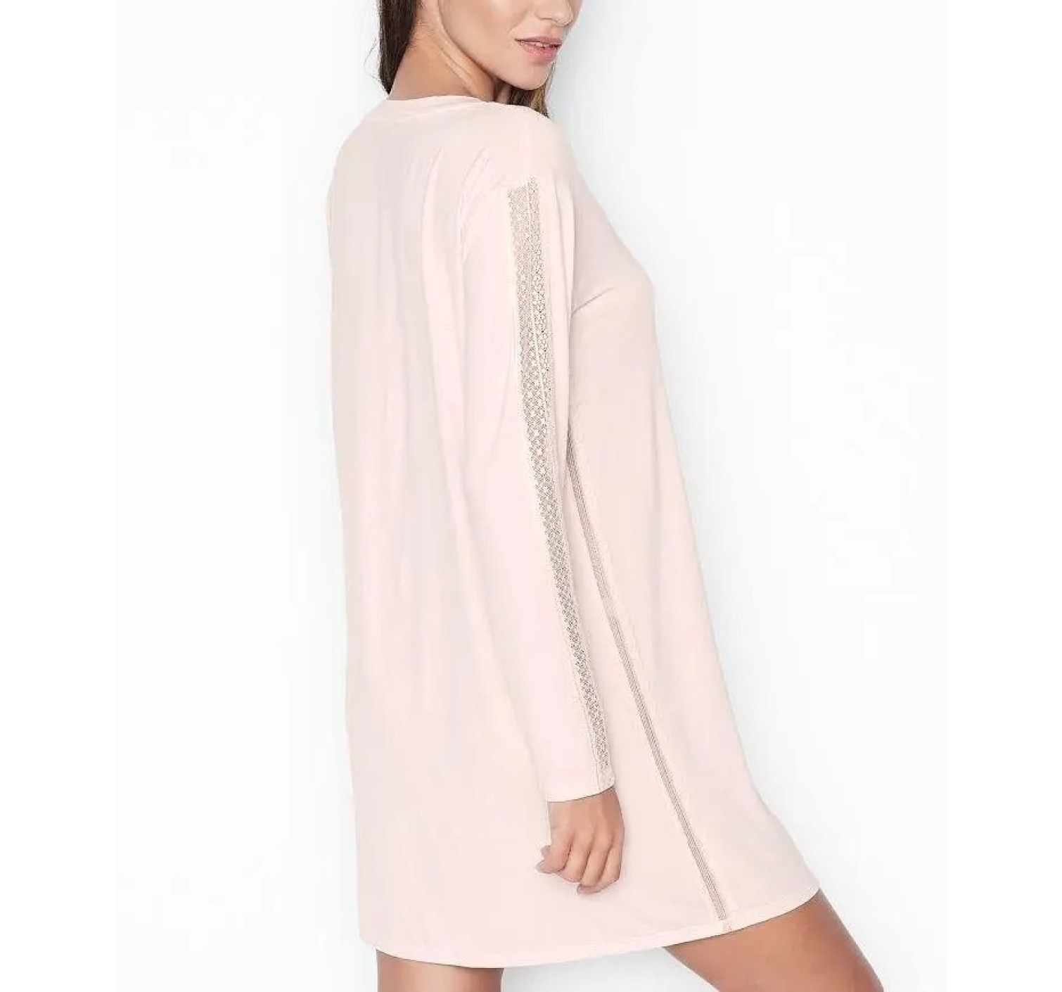 Нічна сорочка з мереживом Victoria's Secret Modal Lace