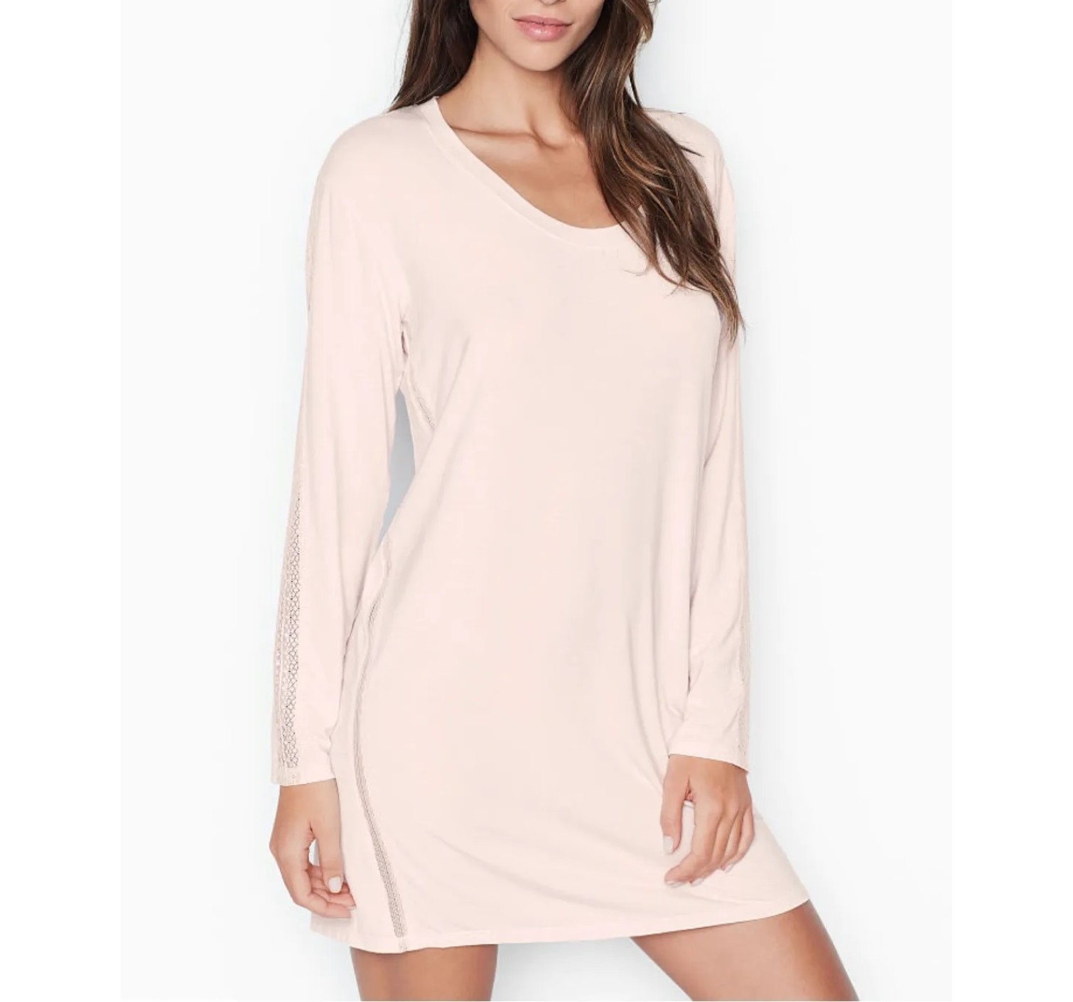 Нічна сорочка з мереживом Victoria's Secret Modal Lace