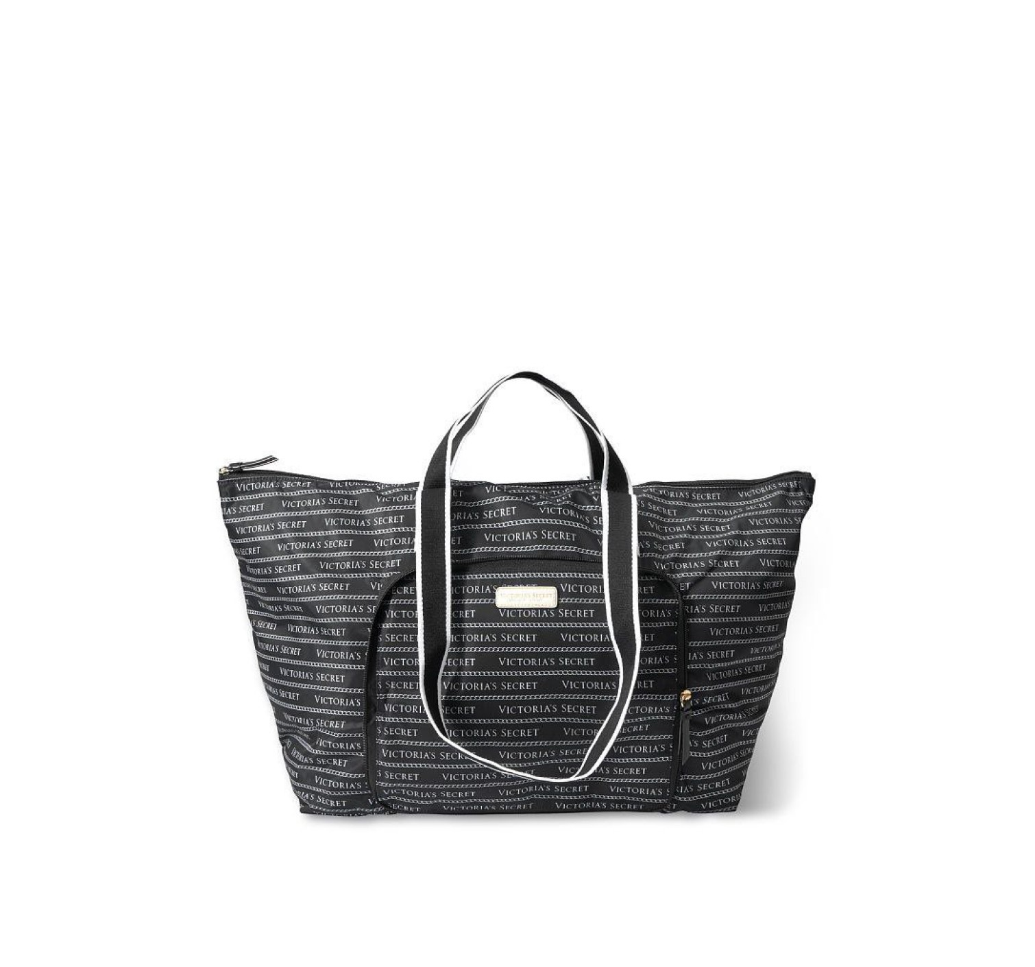 Пляжная сумка Виктория Сикрет Black Packable Tote