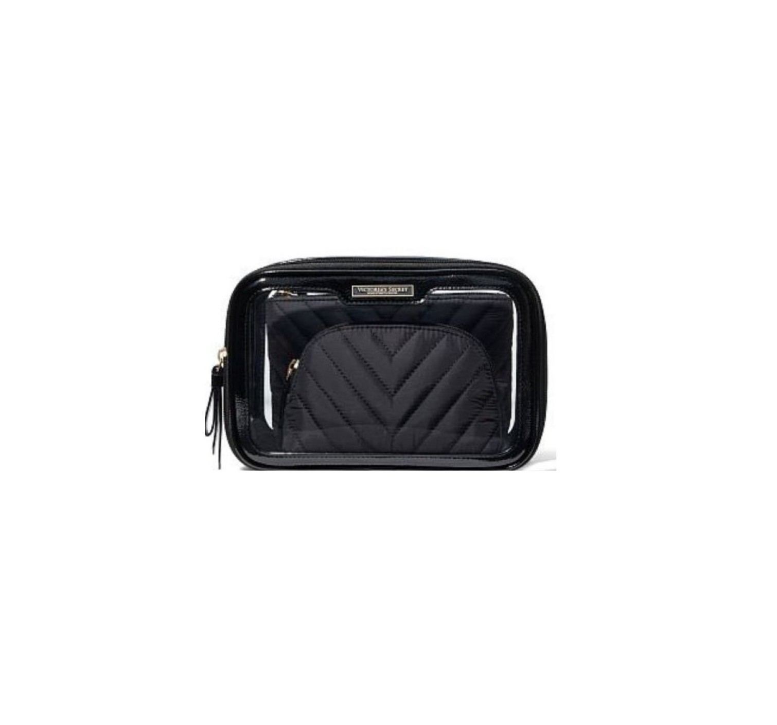 Косметичка 3в1 Victoria’s Secret Beauty Bag Black Lily