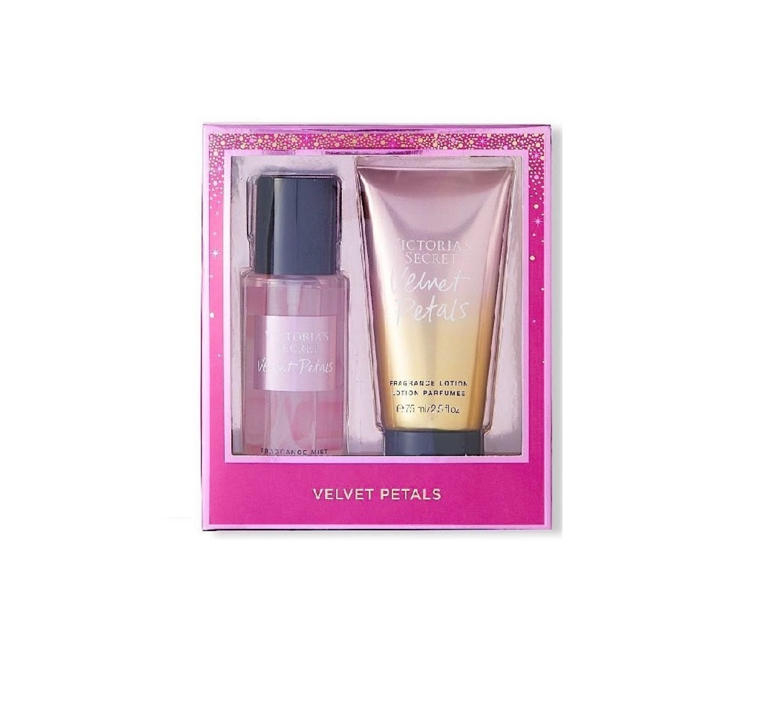 Подарунковий набір Victoria's Secret Velvet Petals 2 in 1 Gift box