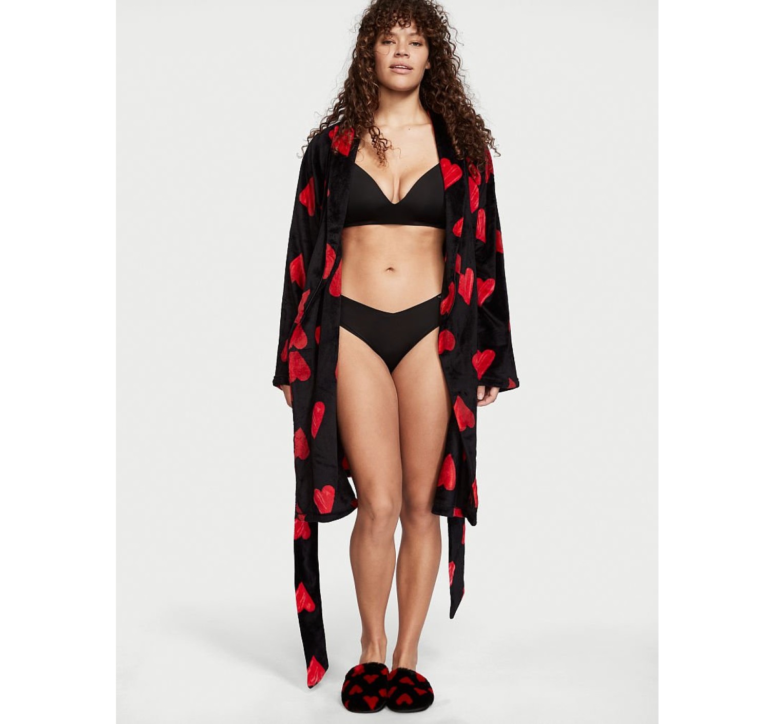 Домашні капці Victoria's Secret Red Hearts Slippers