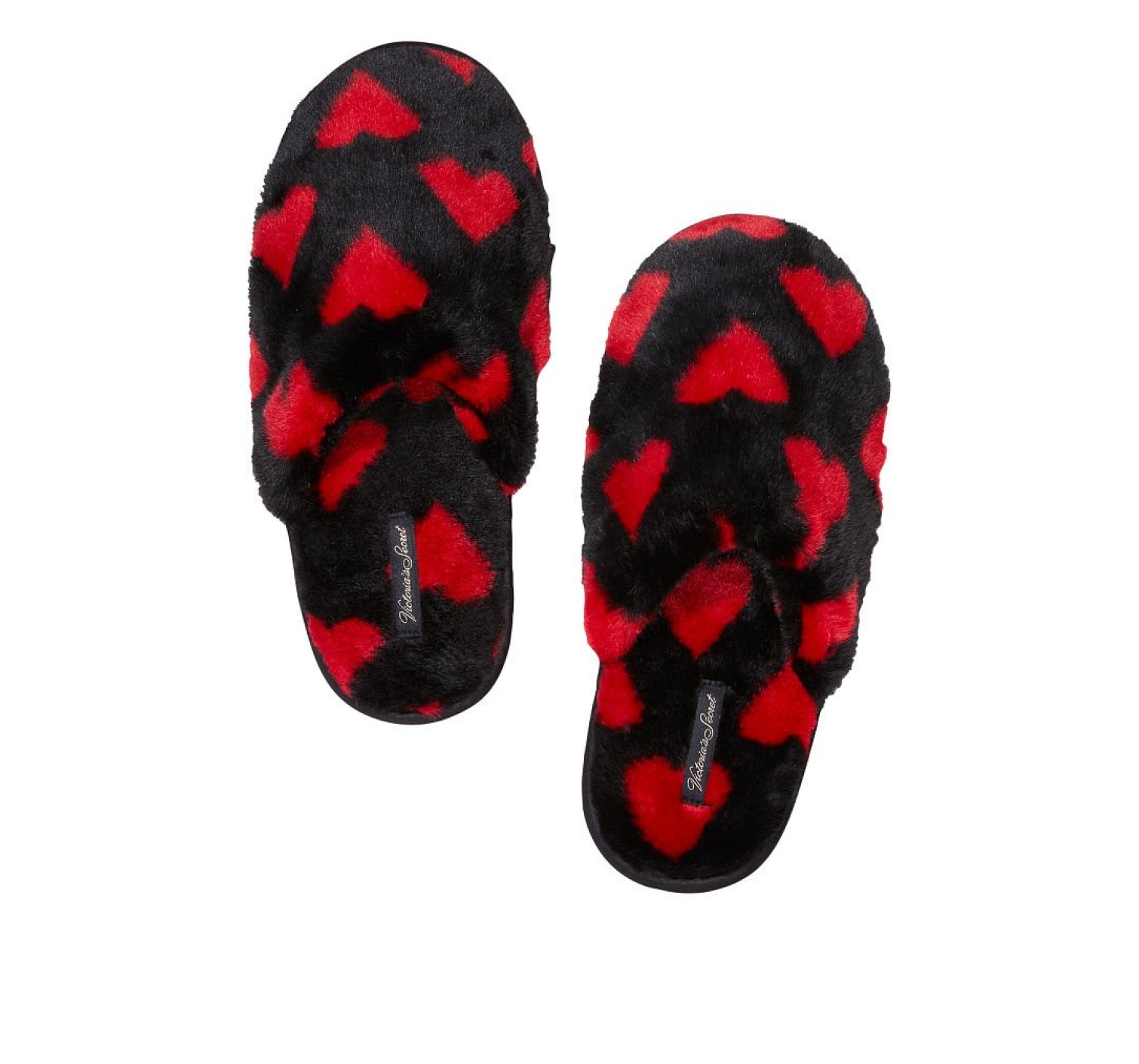Домашні капці Victoria's Secret Red Hearts Slippers
