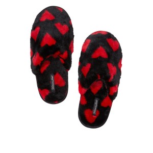 Домашні капці Victoria's Secret Red Hearts Slippers