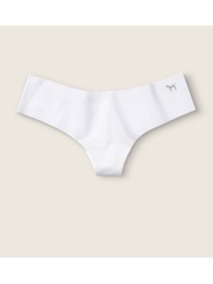 Трусики бесшовные Pink No Show Cheeky panty White