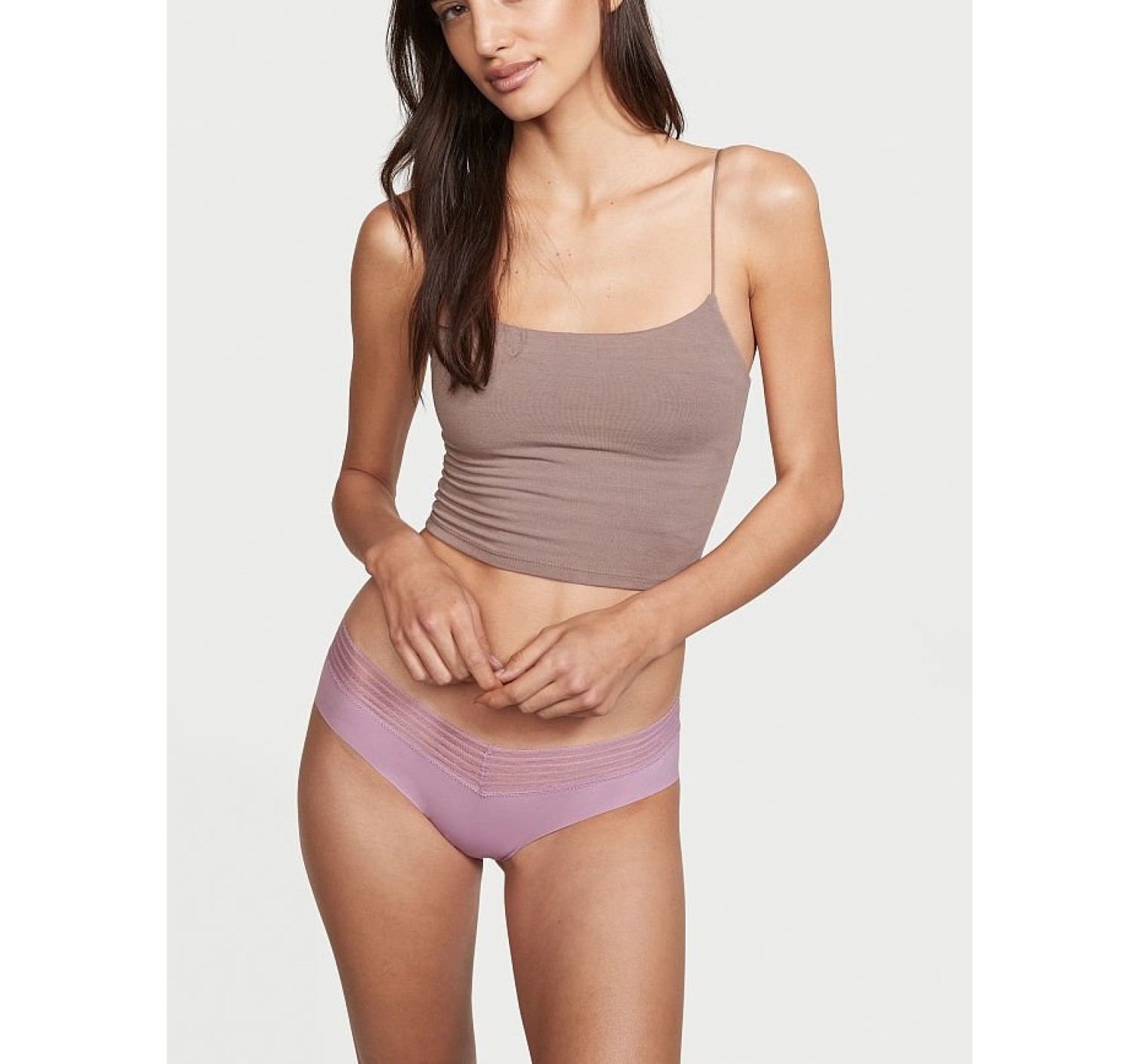 Трусики SEXY ILLUSIONS BY VICTORIA'S SECRET No-show Hiphugger Panty Lillac