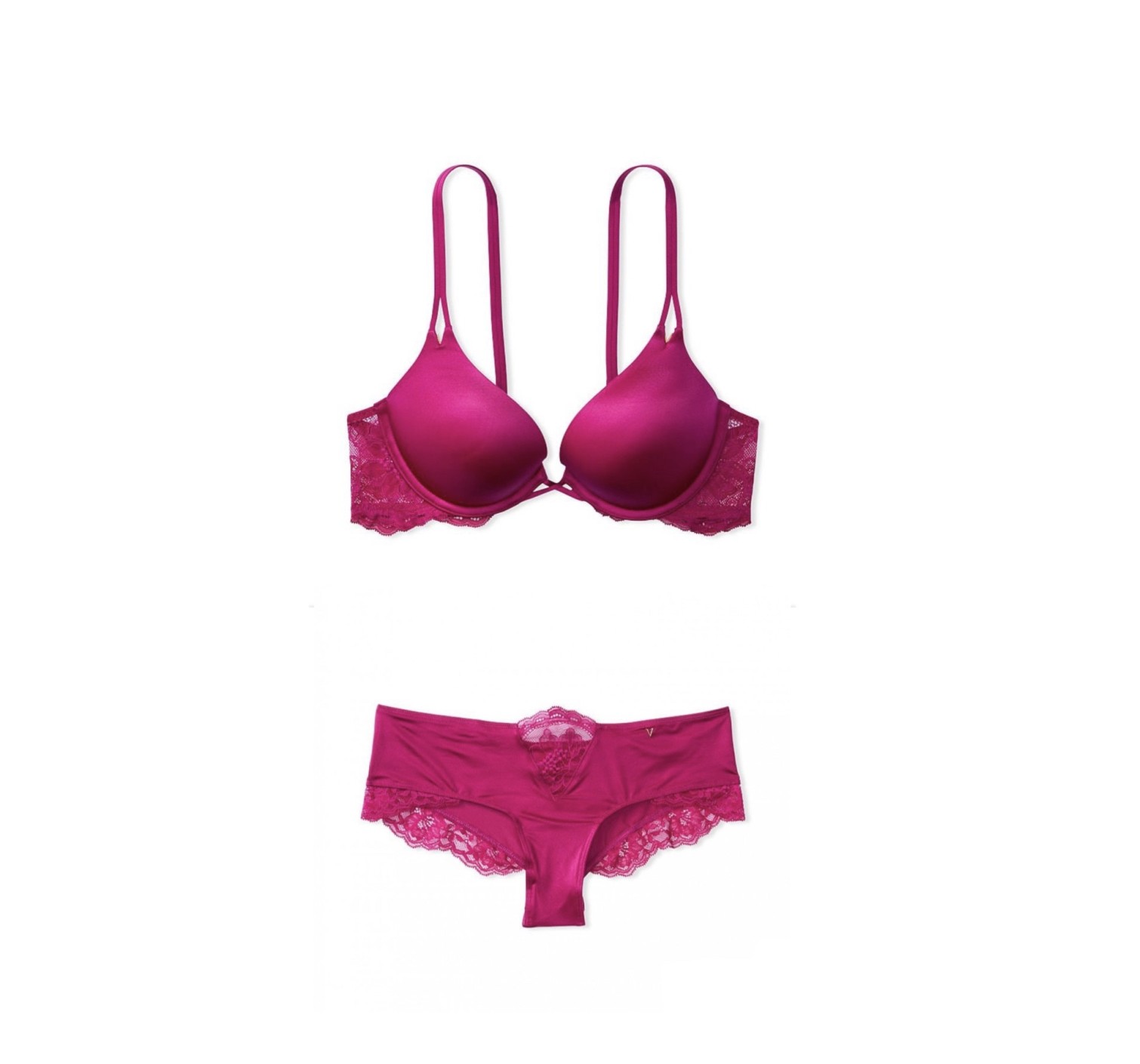 Комплект білизни Victoria's Secret Bombshell Very Sexy push-up bra Pretty Plum