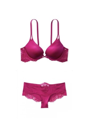 Комплект білизни Victoria's Secret Bombshell Very Sexy push-up bra Pretty Plum
