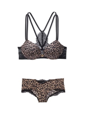 Комплект Белья  Victoria’s Secret  Very Sexy push-up bra Leopard