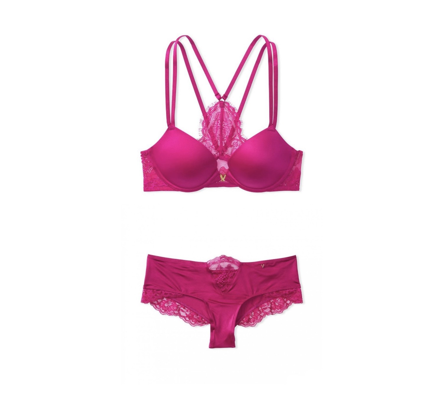 Комплект білизни Victoria's Secret Very Sexy push-up bra Pretty Plum