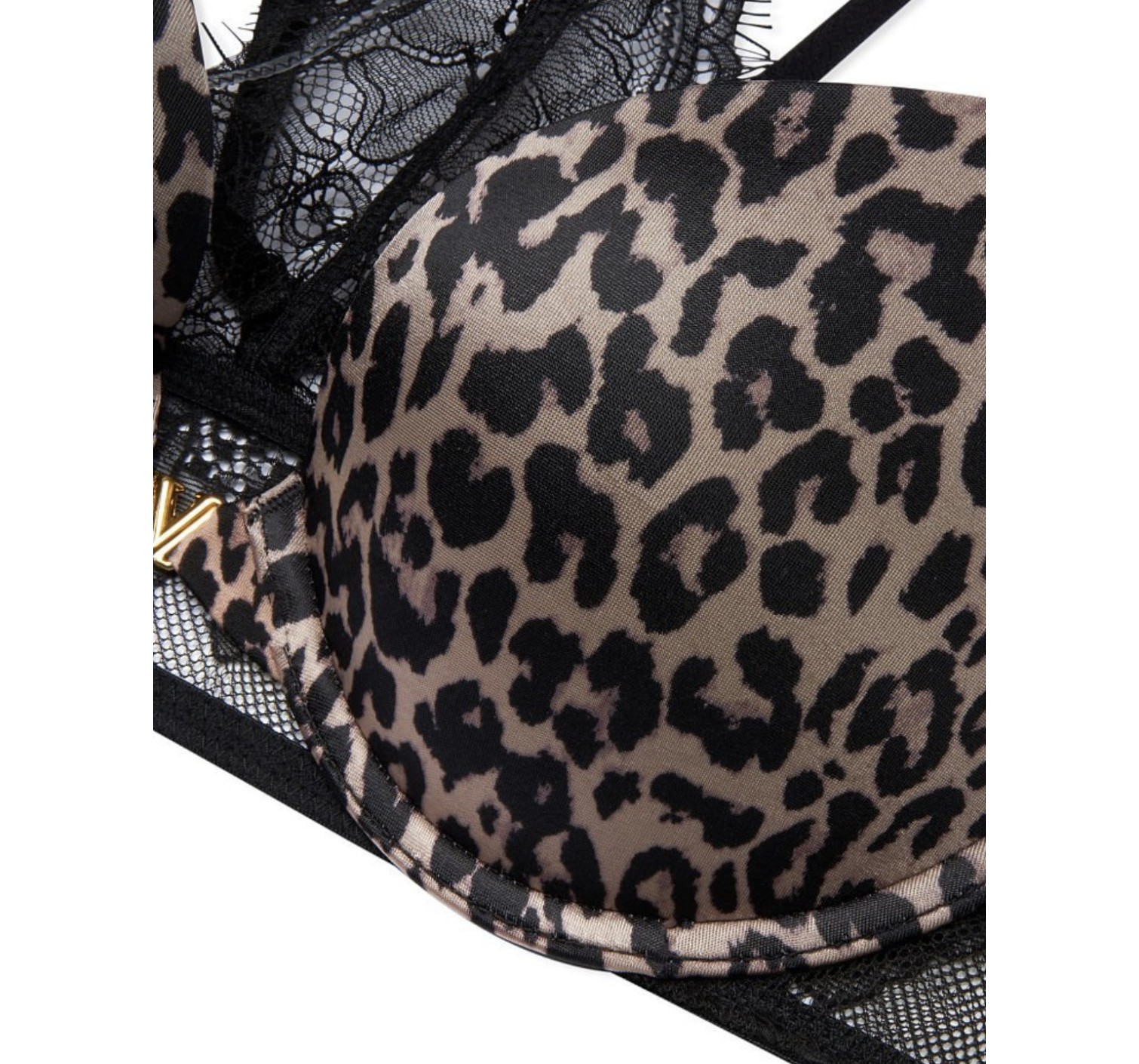 Комплект білизни Victoria's Secret Very Sexy push-up bra Leopard
