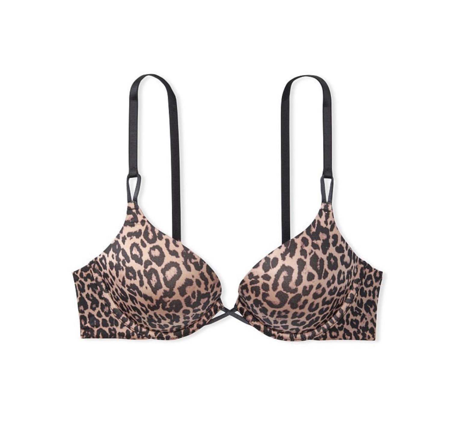 Комплект белья  Victoria’s Secret Bra  Bombshell Plunge Leopard