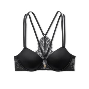 КОМПЛЕКТ БІЛИЗНИ VICTORIA'S SECRET VERY SEXY PUSH-UP BRA BLACK