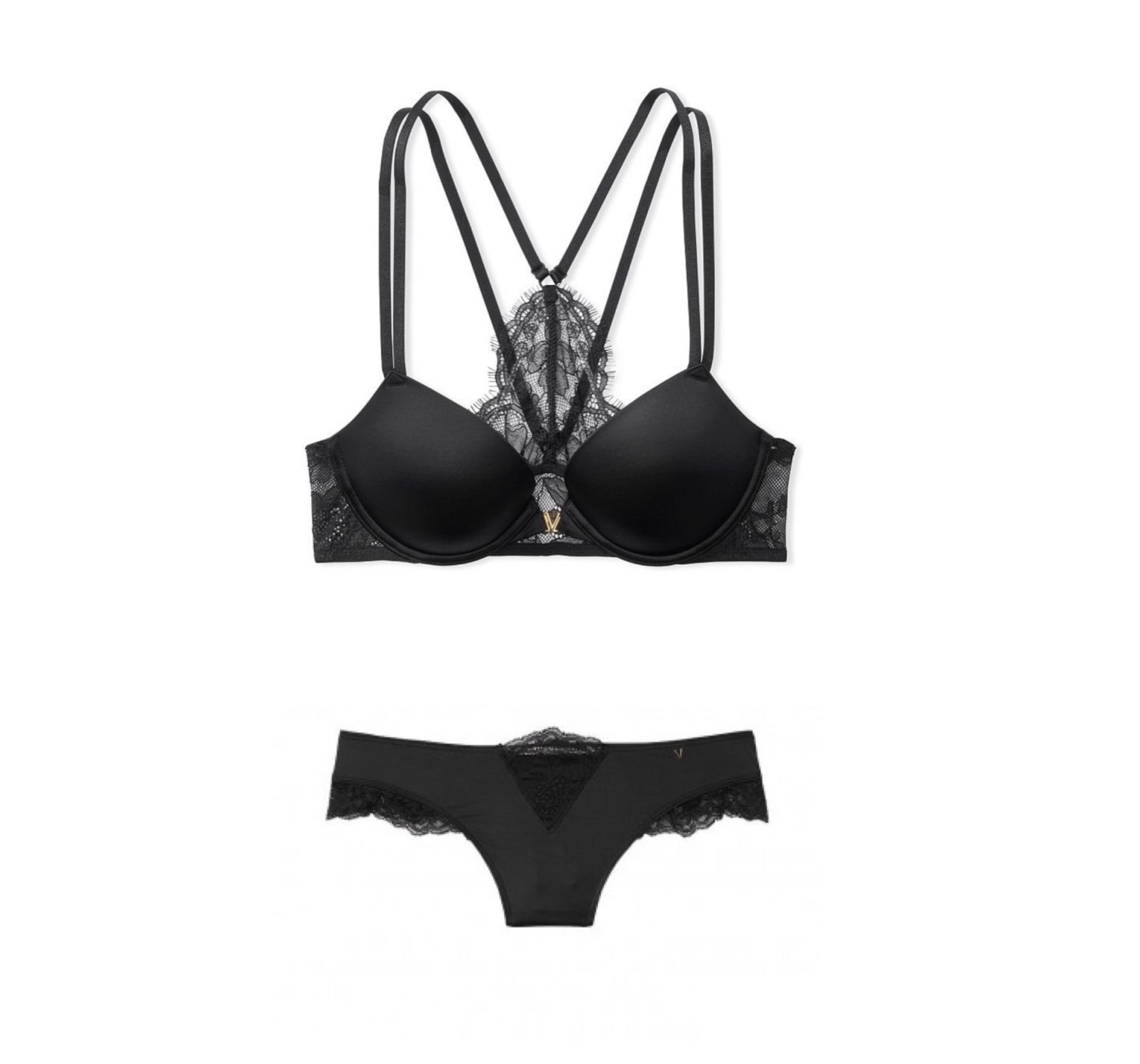 КОМПЛЕКТ БІЛИЗНИ VICTORIA'S SECRET VERY SEXY PUSH-UP BRA BLACK