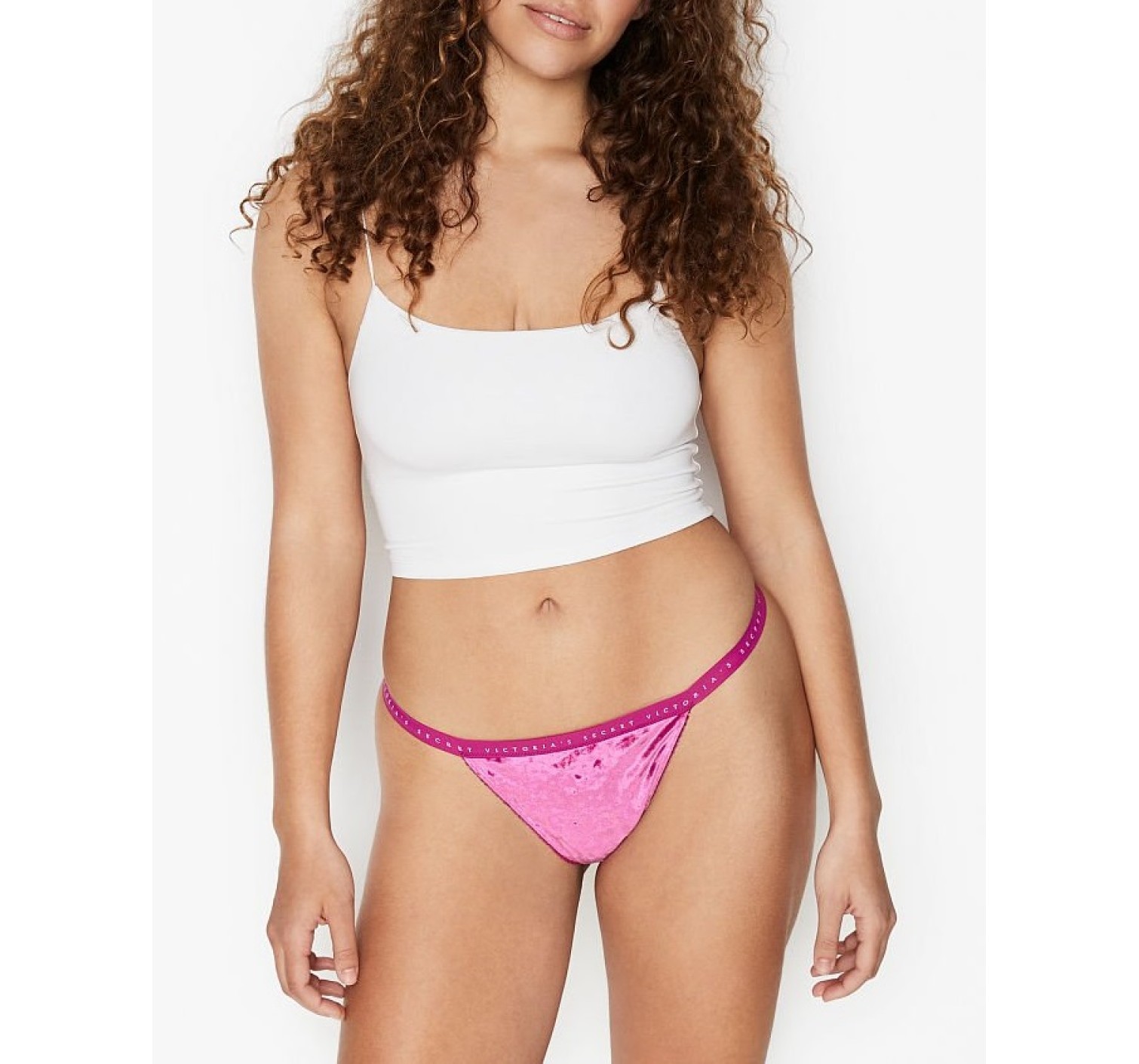 Трусики VICTORIA'S SECRET Stretch Cotton V-string Panty