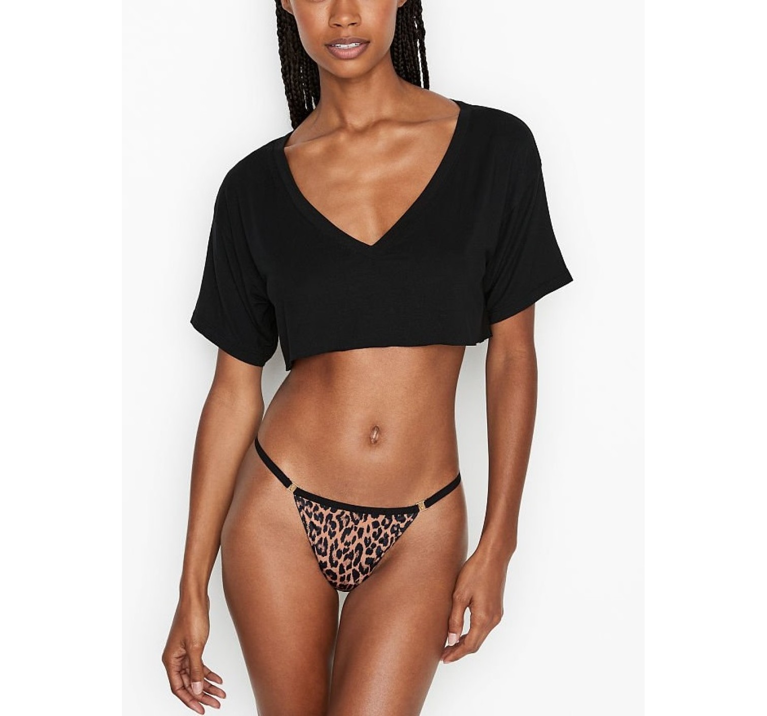 Трусики Victoria's Secret Very Sexy V-string panty Leopard