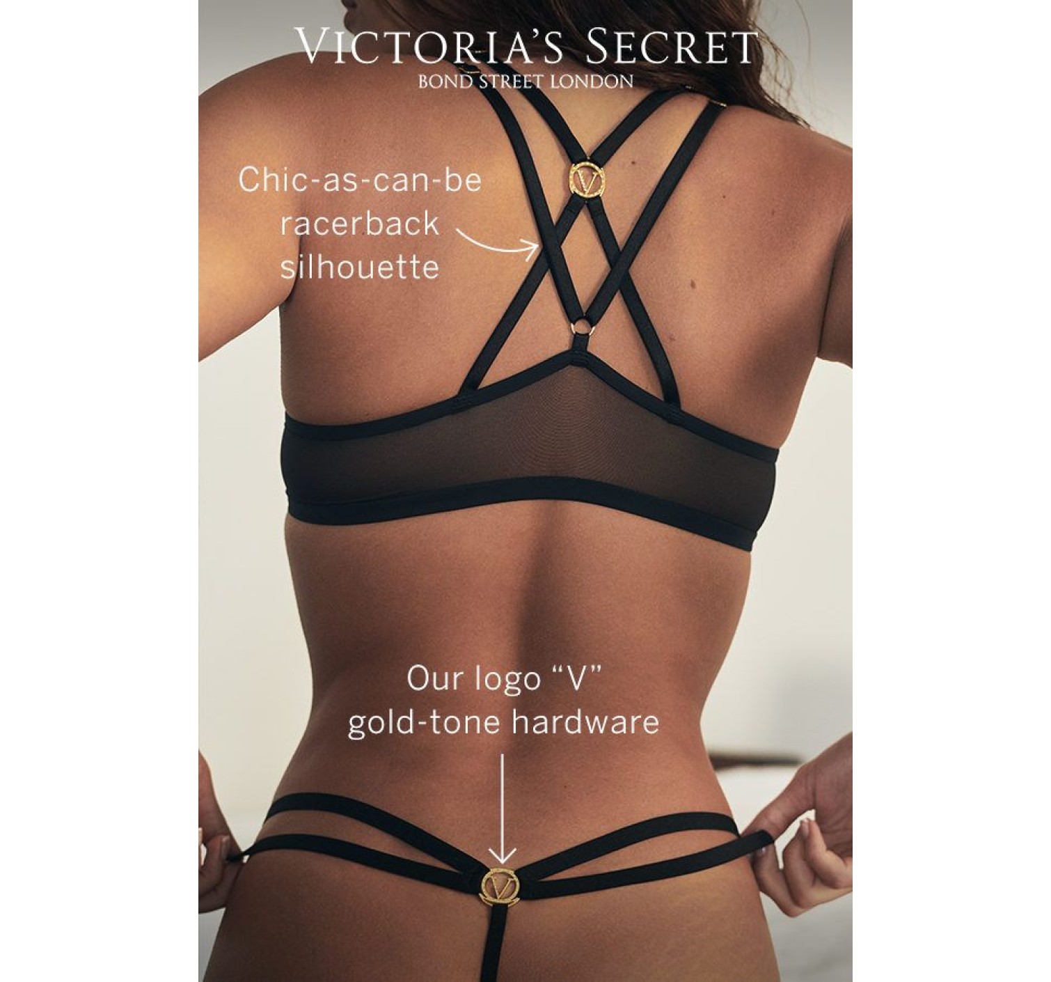 Трусики чики VS Very Sexy Floral Lace High-waist Thong panty