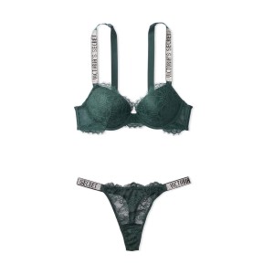 КОМПЛЕКТ БІЛИЗНИ VICTORIA'S SECRET VERY SEXY SHINE STRAP ENVIOUS LACE