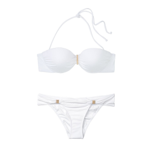 Купальник бандо VS White push-up bra