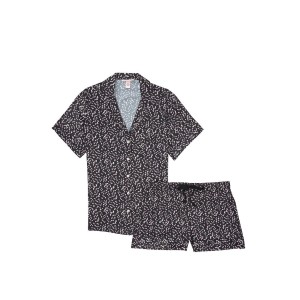 Сатинова піжама VS Satin Short Pj set Hearts