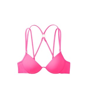 Купальник  Victoria’s Secret Malibu Love Fabulous Push-up Top Shocking Pink