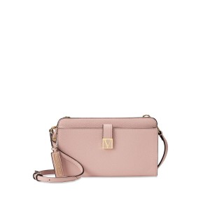 Крос-боді Victoria's Secret The Victoria Medium Shoulder Bag Nude