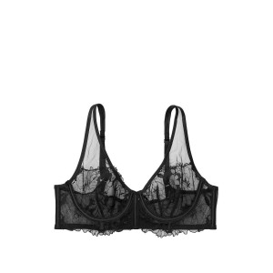 Бюстгальтер Victoria's Secret Unlined Plunge Black Bra