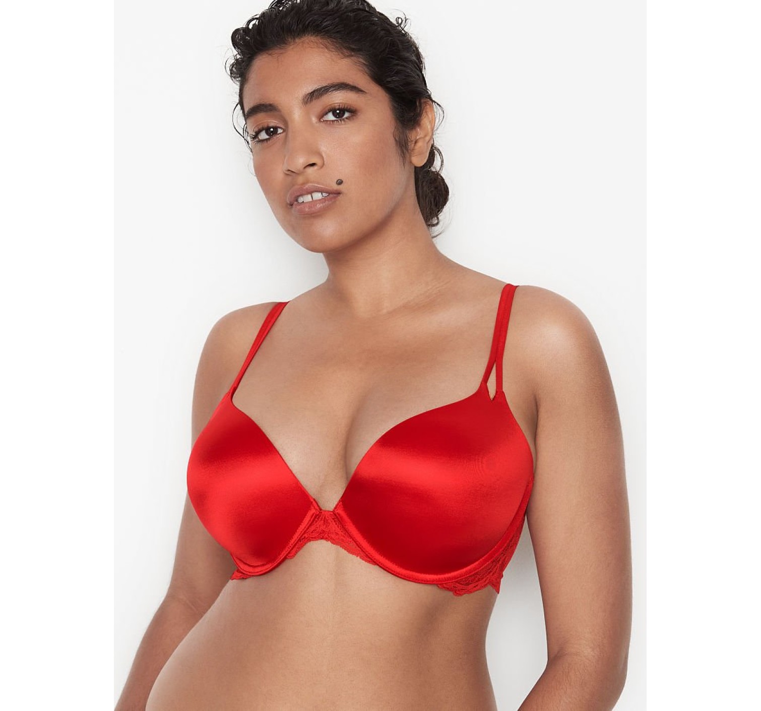 Бюстгальтер VS Very Sexy Red Lace Push-up Bra