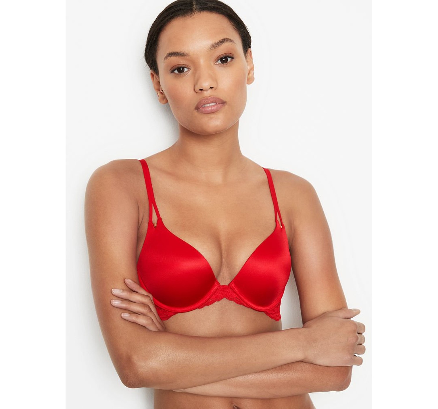 Бюстгальтер VS Very Sexy Red Lace Push-up Bra