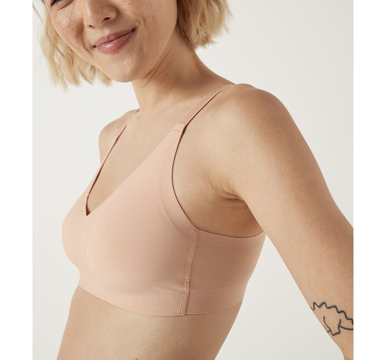 Bra PINK No Show Beige