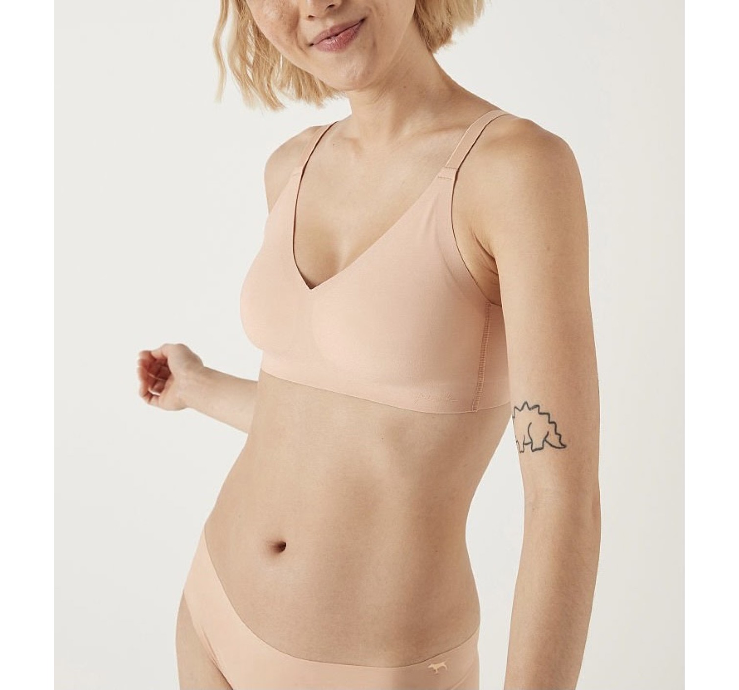 Bra PINK No Show Beige