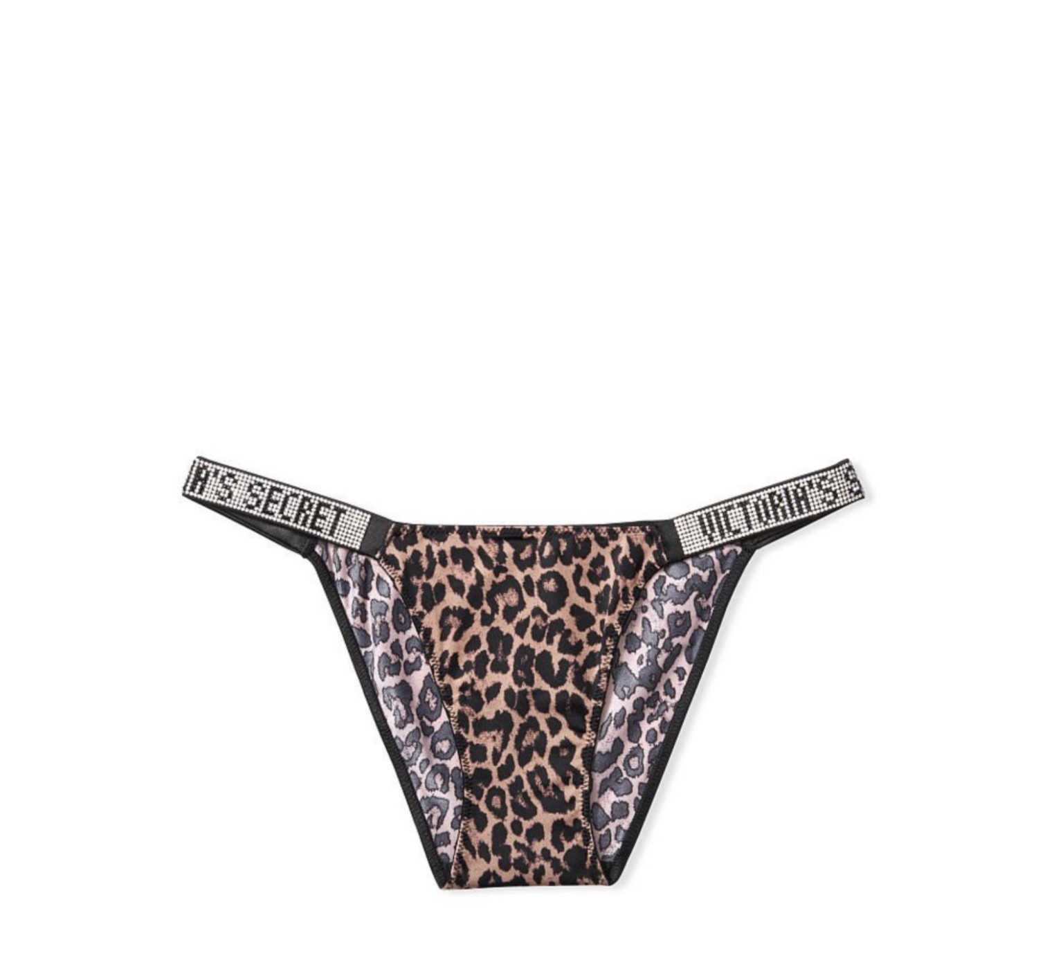 Комплект білизни VS Very Sexy Leopard Lace Shine Strap Push-up Bra set