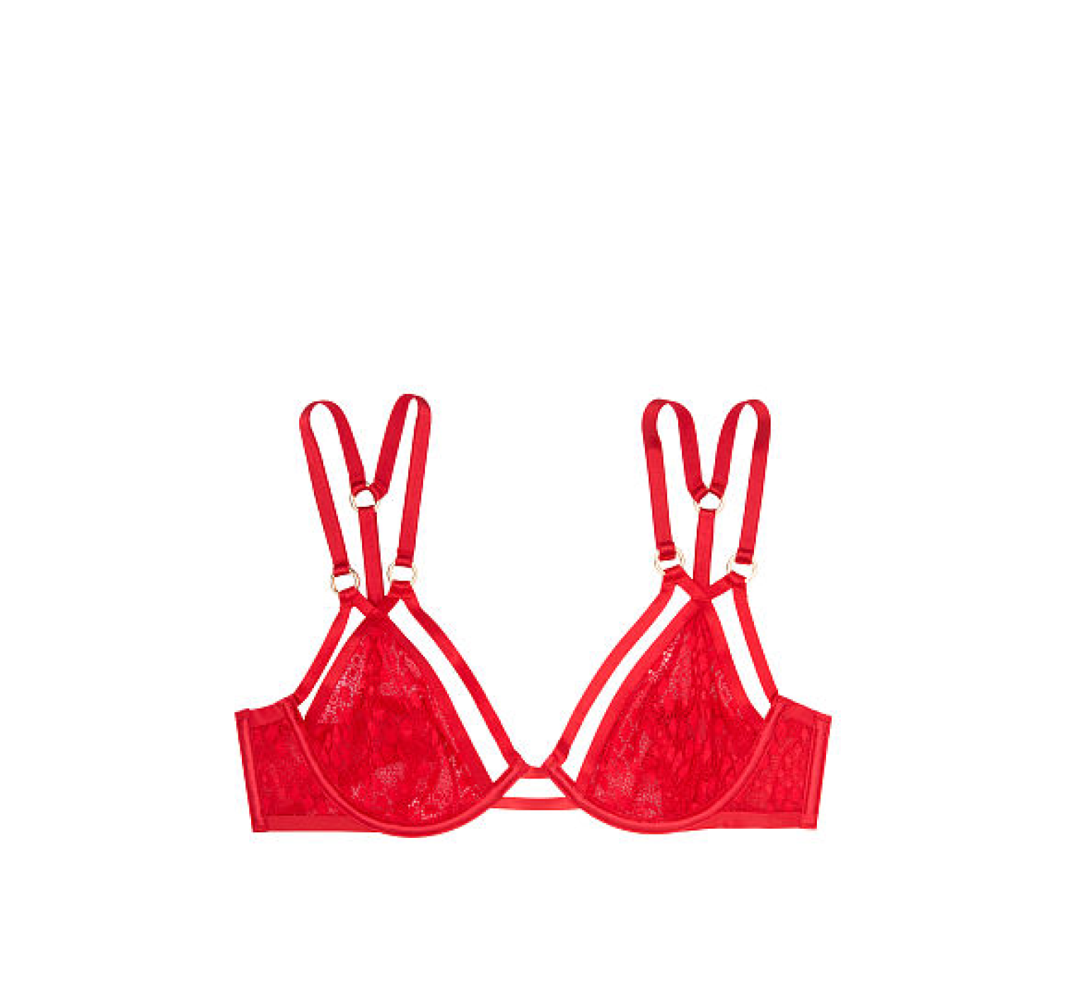 Комплект білизни Victorias Secret VERY SEXY Unlined Plunge Bra & Strappy Brazilian panty