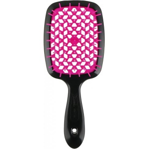 Гребінець Superbrush JANEKE Black & Pink