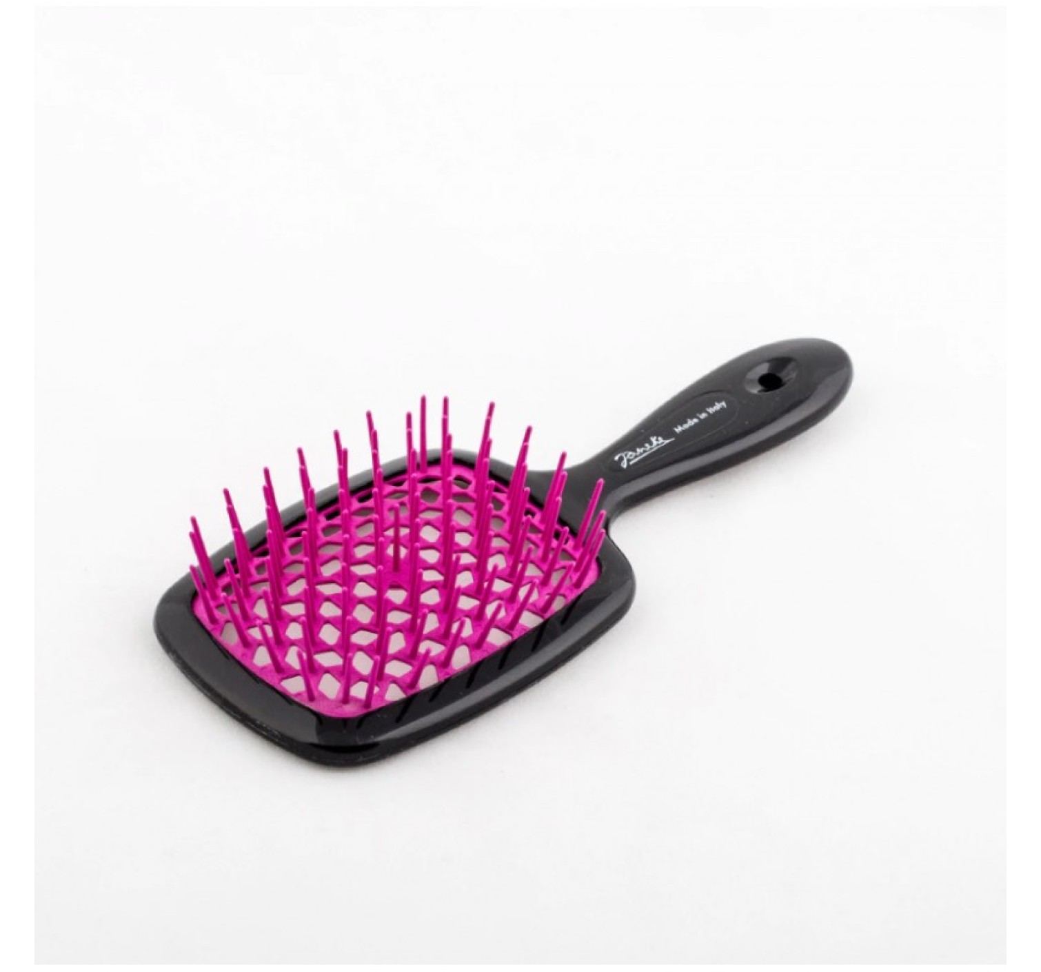 Гребінець Superbrush JANEKE Black & Pink