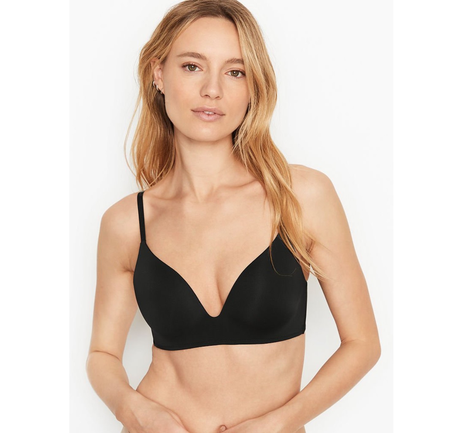 Бюстгальтер VS T-shirt Lightly Lined Wireless Black Bra
