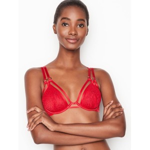 Комплект білизни Victorias Secret VERY SEXY Unlined Plunge Bra & Strappy Brazilian panty