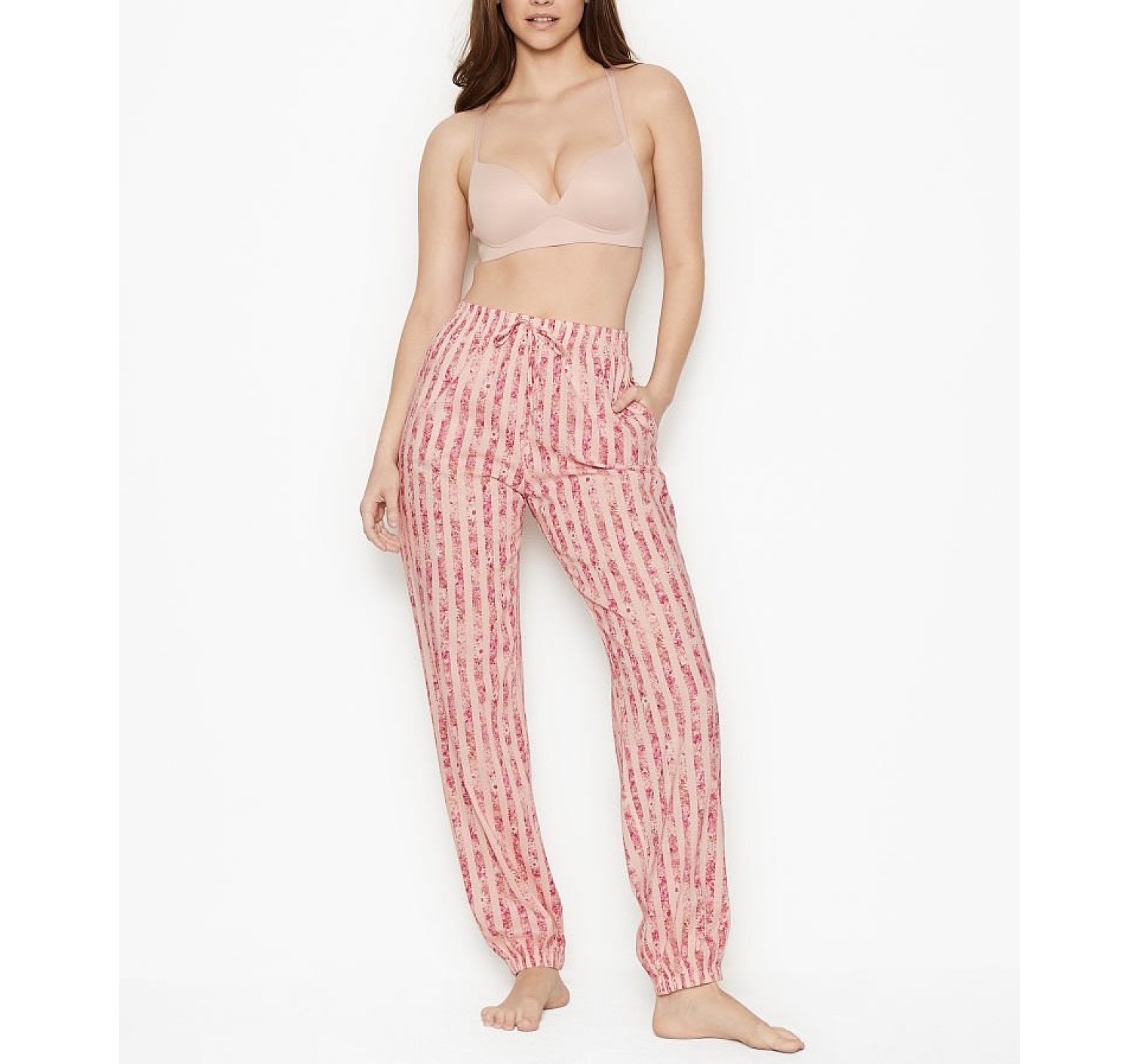 Піжама Victoria's Secret Cotton PJ Set Flower print