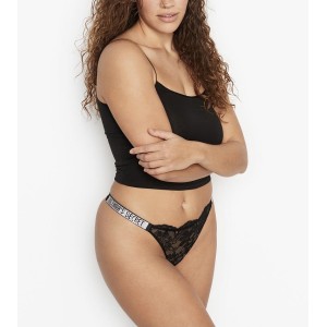 Комплект білизни Victoria's Secret Unlined Lace Shine Strap 3-Piece Full Cup Demi Bra