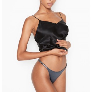 Комплект белья со стразами Victoria’s Secret Very Sexy Shine Strap Skinny Logo