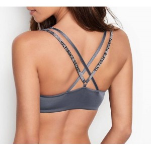 Комплект белья со стразами Victoria’s Secret Very Sexy Shine Strap Skinny Logo