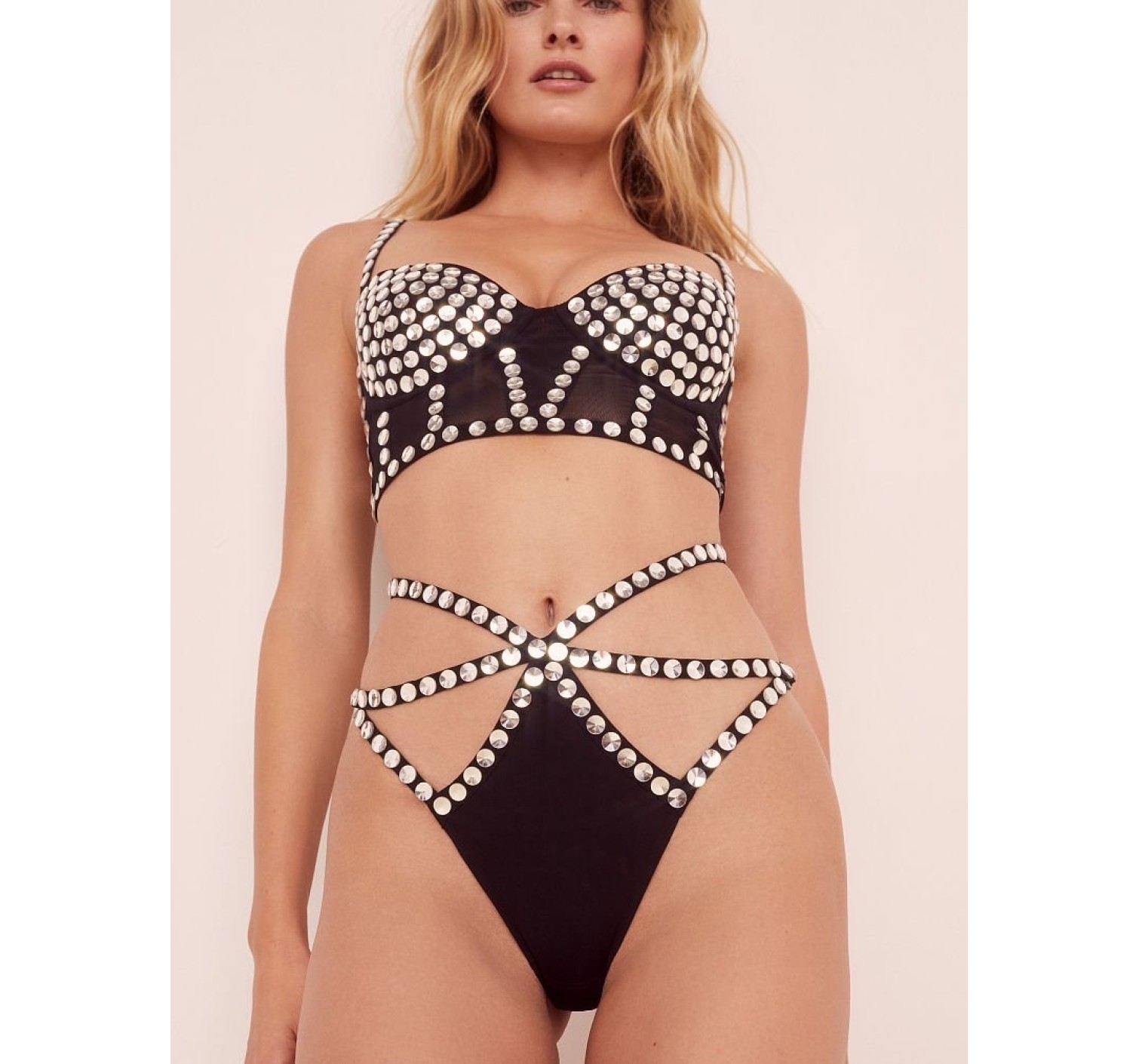 Комплект білизни Love & Lemons Sparkle black