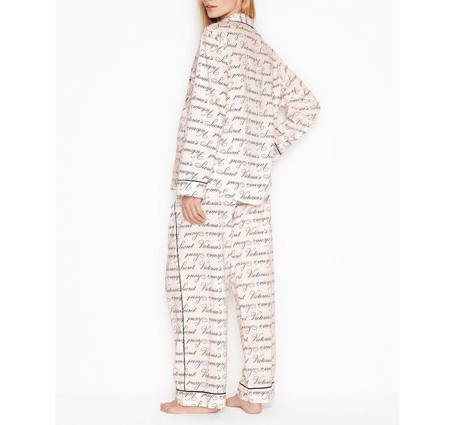 Піжама VS Cotton Long PJ Set logo VS