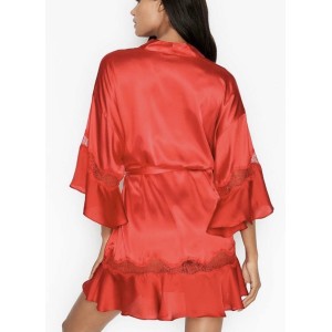 Халат Victoria's Secret satin Red