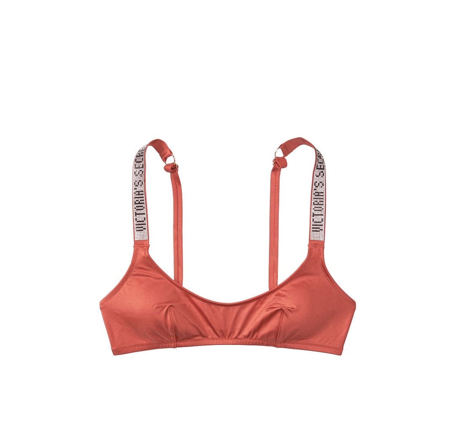 Купальник VS SHINE STRAP TULUM SCOOP SWIM TOP &  BRAZILIAN PANTY GINGER GLAZE