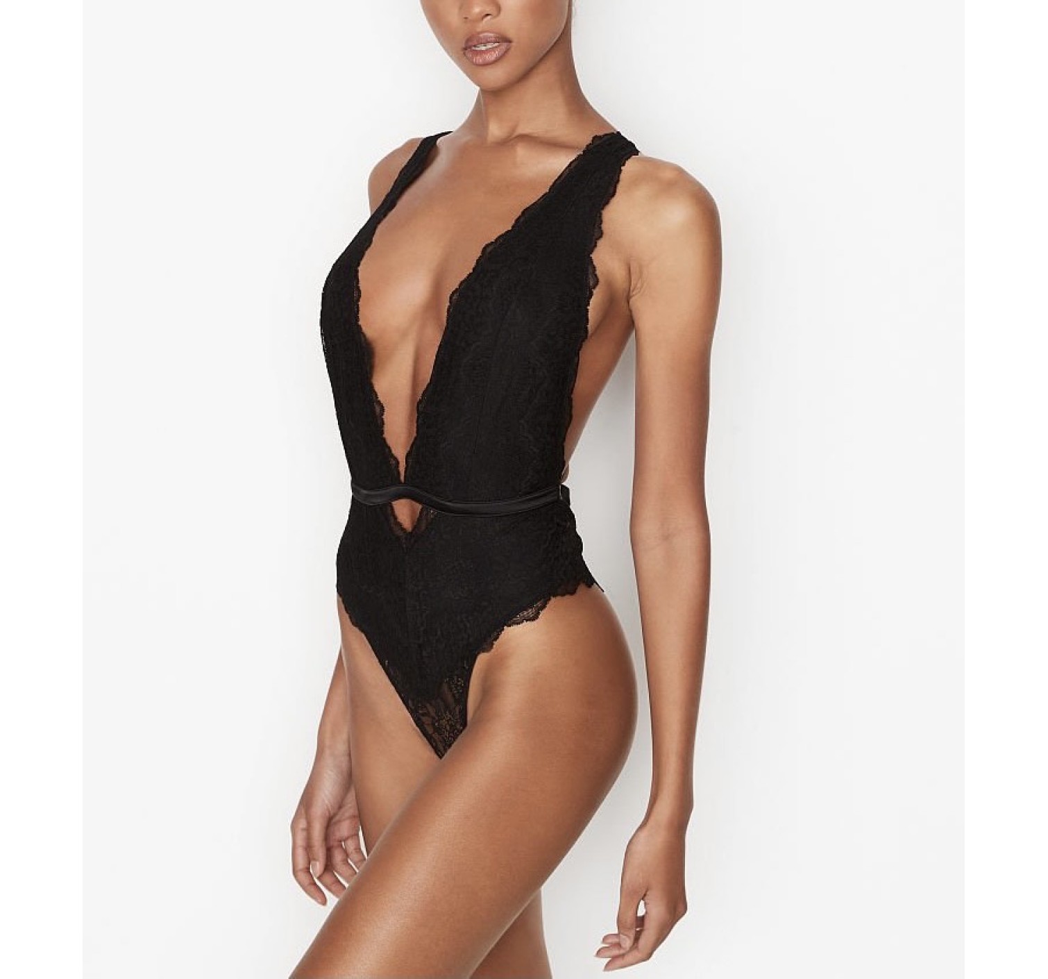 Боді Victoria's Secret Black Lace