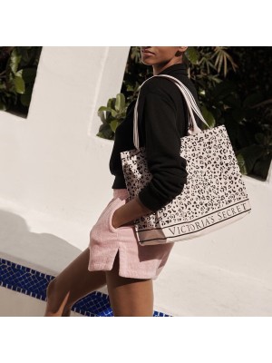 Пляжна сумка Victoria Secret Beach Tote Signature Leopard